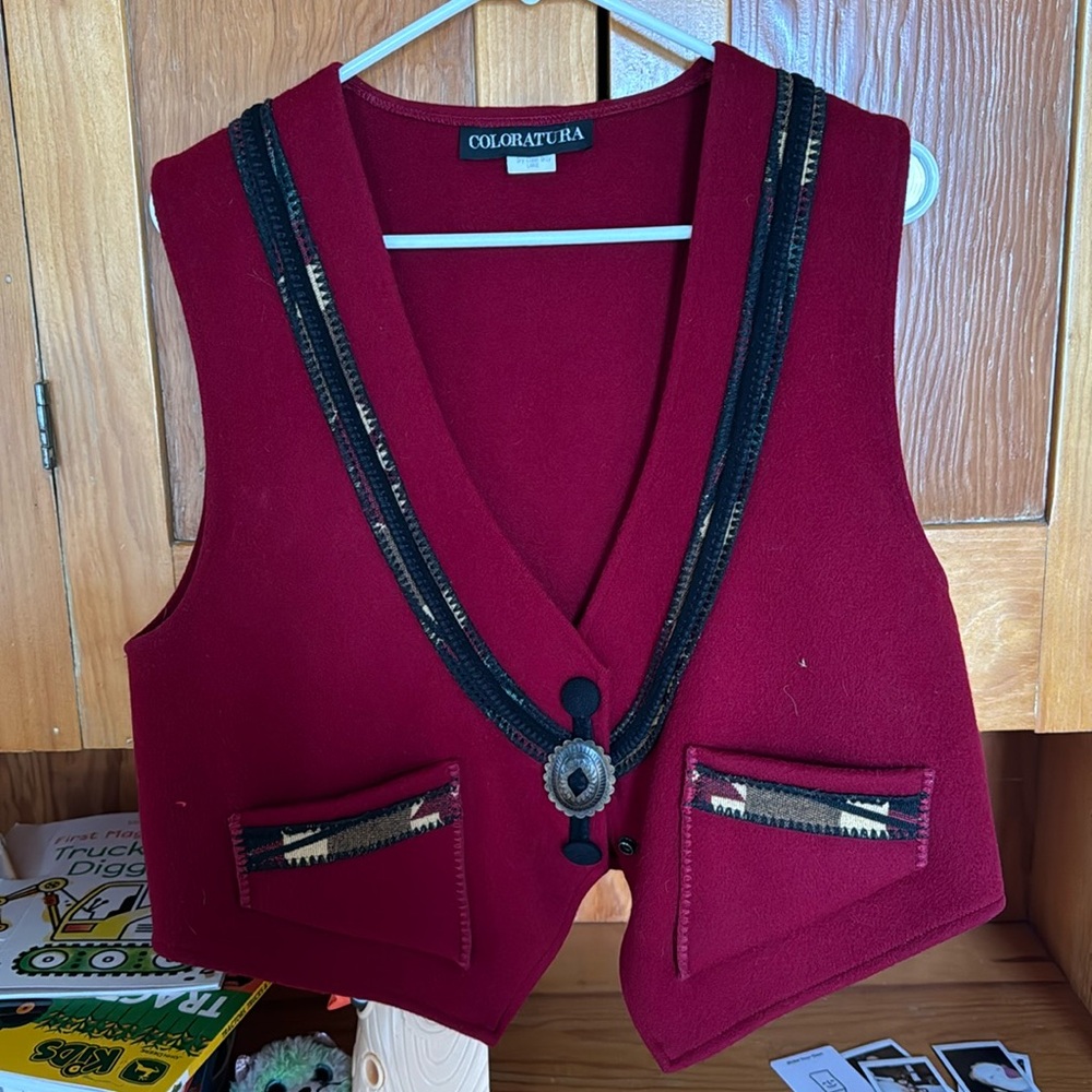 Wool Vest - image 1
